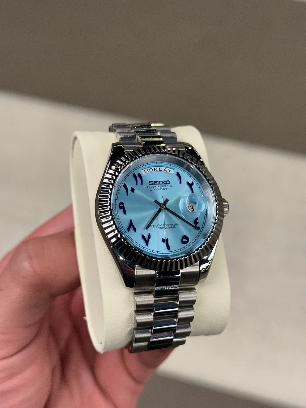 Tiffany Blue Arabic Dial